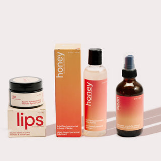 les essentiels : lips + honey + clean
