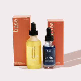 le rituel du rasage : base + après-rasage