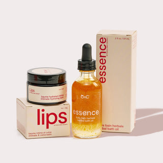 le rituel de la vulve : lèvres + essence